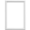 BUBOLA & NAIBO - CORNICE PLA-STYLE SERIE BASIC IN PLASTICA COLORE BIANCO 24 X 30 CM. PLA01 BI 09