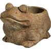 Classic Home & Garden Classic Home and Garden 9/3461R/1 Frog Planter, Small, Rust