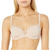 Simone Perele Andora 3D Molded-Cup Bra Reggiseno a t-Shirt, Trasparente, Rosa Peau, Donna