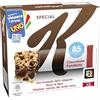 Kellogg's Special K Barretta | Gusto Cioccolato Fondente | Croccanti Fiocchi Multicereali con Deliziosi Riccioli di Cioccolato | Frumento 100% Integrale | 6 barrette da 21.5g (Confezione da 129g)