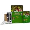Chicza Organic Chewing-Gum Menta, Certificato Biologico e Kosher, Biodegradabile, 10x30g