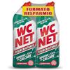 Wc Net - Disincrostante Disinfettante Gel per Sanitari e Superfici, Pulitore Liquido per Wc, 700 ml x 2 Pezzi