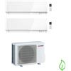 MITSUBISHI Kirigamine Zen condizionatore dualsplit 7000 12000 btu bianco wifi codice prod: MSZ-EF[22][35]VGKW MXZ-2F42VF3