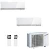 MITSUBISHI Condizionatore dualsplit serie Kirigamine Zen 9000+12000 btu codice prod: MSZ-EF25(35)VGKW MXZ-2F42VF3