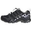 adidas Terrex Swift R2 Gore-Tex Hiking Shoes, Scarpe da Trekking Donna, Core Black/Solid Grey/Purple Tint, 36 2/3 EU