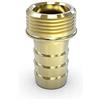 ABA Beul 10107.238.2 Raccordo Tubo Flessibile con Collare (Senza beccuccio filettato), Ottone, 1 x 19