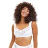 Sans Complexe Jeanne Full Coverage Bra, Opaque, Bianco, 7F Donna