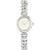 Breil Orologio TW2160 DONNA LOU quadrante MONO-COLORE BIANCO movimento SOLO TEMPO - 2 LANCETTE QUARZO e BRACCIALE ACCIAIO ARGENTO