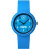 Clondo Orologio Da Polso Analogico Bambini, Idea Regalo 6-12 Anni Per Napoli Fan, Cassa 33mm e Cinturino Silicone, Scatola Ufficiale (Azzurro)