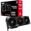 ASUS TUF Gaming AMD RX 9070 OC Edition, Scheda Grafica 16 GB GDDR6, 256 Bit, PCIe 5.0, 1 HDMI 2.1, 3 DisplayPort 2.1, Software GPU Tweak III, Nero, TUF-RX9070-O16G-GAMING