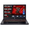 acer Nitro V15 Pc Gaming Portatile i9-13900h, 32GB RAM DDR4, SSD 1TB, Geforce RTX 5060 8GB Gddr7, Notebook Gaming Display 15.6 IPS FHD 165hz, Laptop Gaming, Ethernet, WiFi, Tastiera Retroilluminata