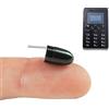 PingaOculto Auricolari Spia GSM Esami Vip Pro Mini Auricolare Invisibile Nascosto Carta SIM con Microfono Senza Fili - Micro Cuffie Invisibili Piccolo (Auricolari Spia Vip Pro UltraMini Scheda GSM)