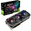 Asus ROG Strix NVIDIA GeForce RTX 3070 Ti Scheda Grafica, 8 GB GDDR6X, PCIe 4.0, HDMI 2.1, DisplayPort 1.4a, PSU Consigliata 750W, Ventole Axial Tech, Illuminazione RGB, GPU Tweak II, Nero