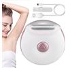 Rrlihjgu Depilatore Bikini Donna, Ricaricabile USB, Strumento Cordless per Depilazione Secca e Bagnata Pelle Sensibile Gambe Ascelle e Zone Delicate