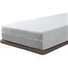 Savel - Coprimaterasso elastico e traspirante | Singolo 90 x 190/200 | Protettore/Coprimaterasso regolabile con cerniera. Tessuto resistente in cotone. Altezza del materasso fino a 30cm