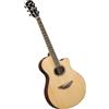 YAMAHA APX600 Chitarra Elettroacustica - Corpo Sottile, Scala 25", Pickup System65, EQ a 3 Bande, Accordatore Integrato, Buca Ovale - Natural