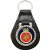 Family-crests HMS PROTECTOR, Royal Navy Leather Key Fob