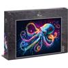 Ulmer Puzzleschmiede - Puzzle spettacolo tentacolo - il puzzle colorato con 2000 pezzi - I tentacoli di polpo colorati come motivo puzzle originale