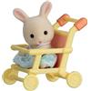 Sylvanian Families - 5200 - Bebè Coniglio E Passeggino