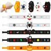 KIKVTER 5 Pezzi Halloween Pop It Bambini, Fidget Toys, Antistress Bambini, Braccialetti Bambinis per Feste Gadget, Giochi Sensoriali Autismo,Braccialetti Silicone,Regali Halloween per Bambinis,Regalini Festa