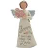 Blossom Bucket Statuetta decorativa per la casa, in resina, con scritta Graceful Sentiments, con scritta Grandma, altezza 12,7 cm, colore: bianco, 231-13381