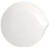 Villeroy & Boch Flow Piatto Piano, 28 X 27 Cm, Porcellana Premium, Bianco, 1 Pezzo