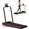 UMAY Tapis roulant Elettrico 12KM/H, 3 in 1 Tapis Roulant Salvaspazio con inclinazione 9%, Walking Pad Pieghevole con Motore Silenzioso Migliorato da 2.5HP, Capacità di Carico Max 136KG