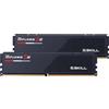 G.skill Ram DIMM DDR5 128GB G.Skill Ripjaws S5 Dual-Kit 2x 64GB 6400MHz CL36 1.4V Nero [F5-6400J3644F64GX2-RS5K]