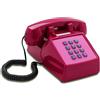 Opis Technology Opis PushMeFon Cable: Telefono Vintage Fisso Anni 80, Telefono Vecchio Stile per Casa, Design Classico Violetto