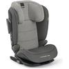 Inglesina Cartesio i-Size Seggiolino Auto, Isofix, per Bambini da 3 a 12 Anni circa, dai 100 ai 150 cm, Stone Grey