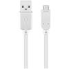 Goobay 96195 Cavo USB 2.0 ad Alta Velocità, 28 AWG, Bianco, 5m Lunghezza del Cavo