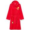 Playshoes Accappatoio in pile per bambini, Vestaglia Unisex - Bambini e ragazzi, rosa Il topo, 122/128