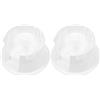 Amosfun Kettle Lid Accessories - Coperchio per caraffa dell'acqua in plastica con design del filtro 2 pezzi, ideale per tè freddo e caldo, 7.70 x 7.70 x 4.00 cm, colore bianco
