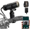 VSYSTO Action Cam Moto 1080P con GPS e WiFi - Dash Cam Bici Impermeabile IPX7 per Casco/Manubrio con Display OLED, Grandangolo 150°, Registrazione Loop, Supporto 256GB