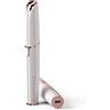 Flawless Finishing Touch Flawless 3.0 Brows, Epilatore per Sopracciglia Indolore con Specchio, Sicuro per Pelli Sensibili con Testina Ipoallergenica Placcata Oro 18 Carati, Bianco