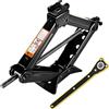 kefflum Car Jack Scissor Jack Crick Auto Ascensore Martinetto Cric a Forbice 2000kg Cric Auto con Sollevamento a Cricchetto per Auto Familiare SUV 2T