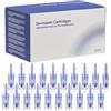 TopDirect Aghi microneedling 36 punte, Dermapen Microneedling cartucce di ricambio per Derma Pen A6/A10, Cartucce Needling viso con fessura a baionetta (20 pezzi)
