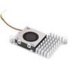 Waveshare Active Cooler (B), Compatible with Raspberry Pi 5, Active Cooling Fan, Aluminium Heatsink, with Thermal Pads