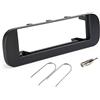 Sound Way Kit Montaggio Autoradio, Mascherina 1 DIN, Adattatore Antenna, Chiavi di Smontaggio, Compatibile con Fiat New Panda dal 2012