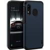 BEZ Cover per Samsung Galaxy A20e, Custodia per Samsung Galaxy A20e Rigida Protettiva con Impact [Antiurto, Assorbimento-Urto] Bumper Protezione da Cadute e Urti Posteriore, Blu Scuro