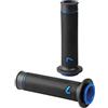 Lampa 90581 Sport-Grip, manopole per Manubrio Moto universali Set 2 Pezzi Destra e Sinistra in Gomma- Blu