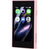 Dpofirs Mini Smartphone, 4G Sbloccato il Telefono Cellulare Dual SIM con 3in Schermo per Android8.1, 2MP Anteriore 5MP Fotocamera Posteriore, Quad Core WiFi Piccolo Cellulare per Tutti i (Roseo)