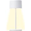Brilliant Lampada da tavolo a LED di colore bianco, dimmerabile e con batteria mobile, con dimmer touch a tre livelli, luce bianca calda, design elegante, a risparmio energetico e flessibile