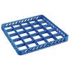 Forcar attrezzature per la ristorazione RIA25 Rialzo 25 scomparti per cestello lavastoviglie 50x50 h4,5 blu