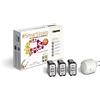 Bticino, Kit Tapparelle Connesse Living Now Smart SKW3602KIT, Per Alzare/Abbassare le Tapparelle con App o Assistenti Vocali, 1 Gateway Plug-in Bianco S36GWDC e 3 Comandi Tapparella Connessi K4027C