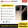 HONOR Magic V5 Versione globale Smartphone pieghevole 5G Snapdragon 8 Elite Display OLED LTPO da 7,95 pollici Batteria 5820mAh 66W SuperCharge - Reddish Brown