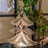 Vesta Albero di Natale decorativo e illuminato in cristallo acrilico Led Warm White 3.000°K / 24 volt - 12 W/Mt