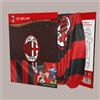 DOLFIN Calendario dell'Avvento MILAN con 24 Cioccolatini Latte + Bandiera