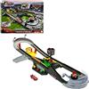 Mattel Disney Pixar CARS - Pista Azione Piston Cup, playset pista interattiva con macchinina die-cast Saetta McQueen inclusa, giocattolo per bambini, 4+ anni, HPD81