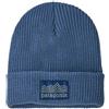 Patagonia Logo beanie bambino, Strata stencil: barnacle blue